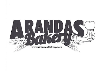 ARANDAS BAKERY WWW.ARANDASBAKERY.COM logo