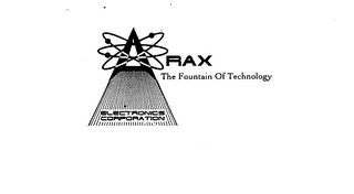 ARAX THE FOUNTAIN OF TECHNOLOGY ELECTRONICS CORPORATION logo