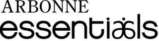 ARBONNE ESSENTIALS logo