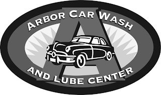 ARBOR CAR WASH AND LUBE CENTER A logo