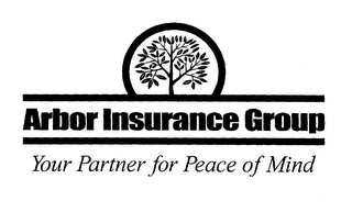 ARBOR INSURANCE GROUP YOUR PARTNER FOR PEACE OF MIND logo