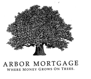 ARBOR MORTGAGE WHERE MONEY GROWS ON TREES logo