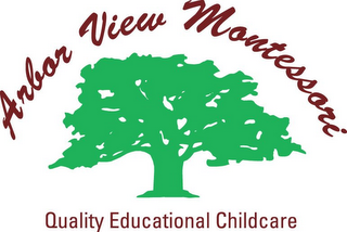 ARBOR VIEW MONTESSORI QUALITY EDUCATIONAL CHILDCARE logo