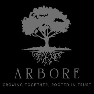 ARBORE GROWING TOGETHER, ROOTED IN TRUST logo