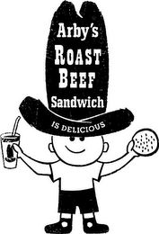 ARBY'S ROAST BEEF SANDWICH IS DELICIOUS logo