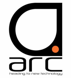 ARC HEADING TO NEW TECHNOLOGY logo