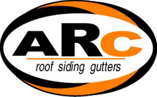 ARC ROOF SIDING GUTTERS logo