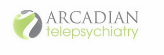 ARCADIAN TELEPSYCHIATRY logo