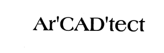 AR'CAD'TECT logo