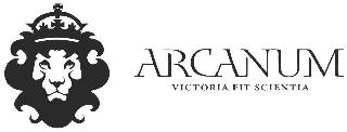 ARCANUM VICTORIA FIT SCIENTIA logo