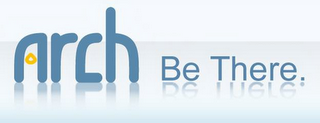 ARCH BE THERE. logo