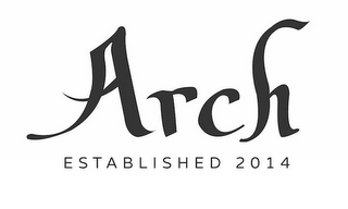 ARCH ESTABLISHED 2014 logo