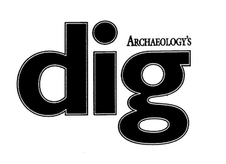 ARCHAEOLOGY'S DIG logo