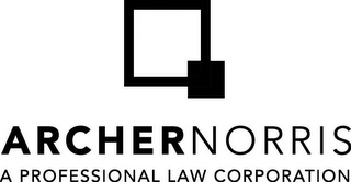 ARCHERNORRIS A PROFESSIONAL LAW CORPORATION logo