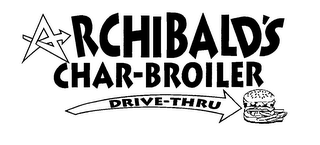 ARCHIBALD'S CHAR-BROILER DRIVE-THRU logo