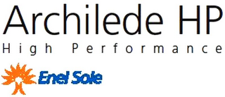 ARCHILEDE HP HIGH PERFORMANCE ENEL SOLE logo