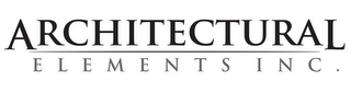 ARCHITECTURAL ELEMENTS INC. logo