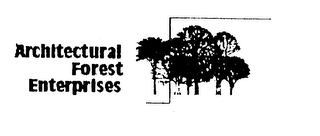 ARCHITECTURAL FOREST ENTERPRISES logo