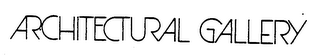 ARCHITECTURAL GALLERY logo