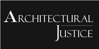 ARCHITECTURAL JUSTICE logo