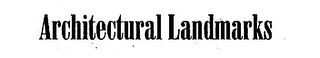 ARCHITECTURAL LANDMARKS logo