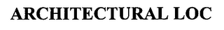 ARCHITECTURAL LOC logo