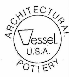 ARCHITECTURAL POTTERY, VESSEL U.S.A. logo