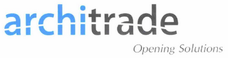 ARCHITRADE OPENING SOLUTIONS logo