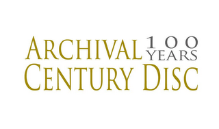 ARCHIVAL 100 YEARS CENTURY DISC logo