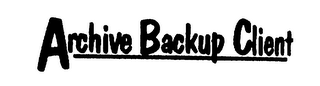 ARCHIVE BACKUP CLIENT logo