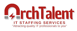 ARCHTALENT IT STAFFING SERVICES "ATTRACTING QUALITY IT PROFESSIONALS TO YOU" logo