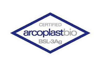 ARCOPLASTBIO BSL-3AG CERTIFIED logo