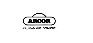 ARCOR CALIDAD QUE CONVIENE logo