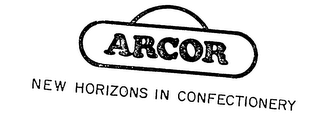 ARCOR NEW HORIZONS IN CONFECTIONERY logo