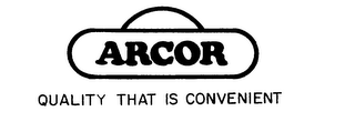 ARCOR QUALITY THAT IS CONVENIENT logo