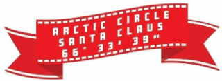 ARCTIC CIRCLE SANTA CLAUS 66 ° 33 ' 39 " logo