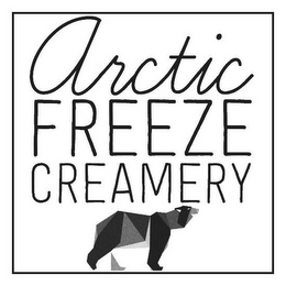 ARCTIC FREEZE CREAMERY logo