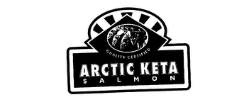 ARCTIC KETA SALMON QUALITY CERTIFIED logo