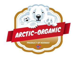 ARCTIC-ORGANIC PRODUCT OF NORWAY logo