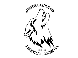ARCTOS CANDLE CO. LEESVILLE, LOUISIANA SINCE 2021 logo