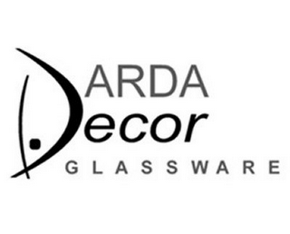 ARDA DECOR GLASSWARE logo