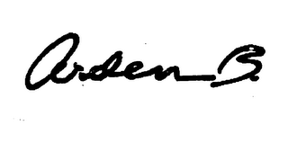 ARDEN B. logo