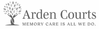 ARDEN COURTS MEMORY CARE IS ALL WE DO. logo