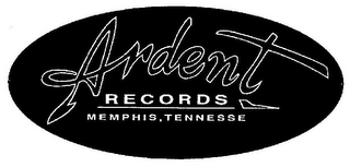 ARDENT RECORDS MEMPHIS, TENNESSE logo