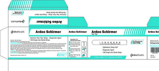 ARDEO SCHIRMER TEAR TEST logo