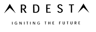 ARDESTA IGNITING THE FUTURE logo