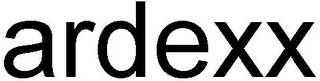 ARDEXX logo