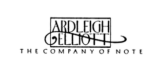 ARDLEIGH ELLIOTT THE COMPANY OF NOTE logo