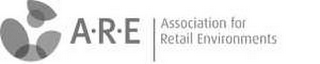 A·R·E ASSOCIATION FOR RETAIL ENVIRONMENTS logo