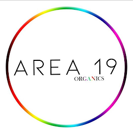 AREA 19 ORGANICS logo